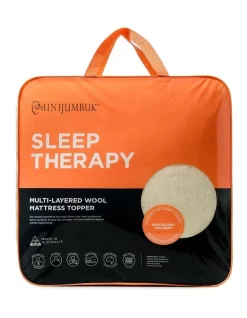 MiniJumbuk Sleep Therapy Wool Mattress Topper