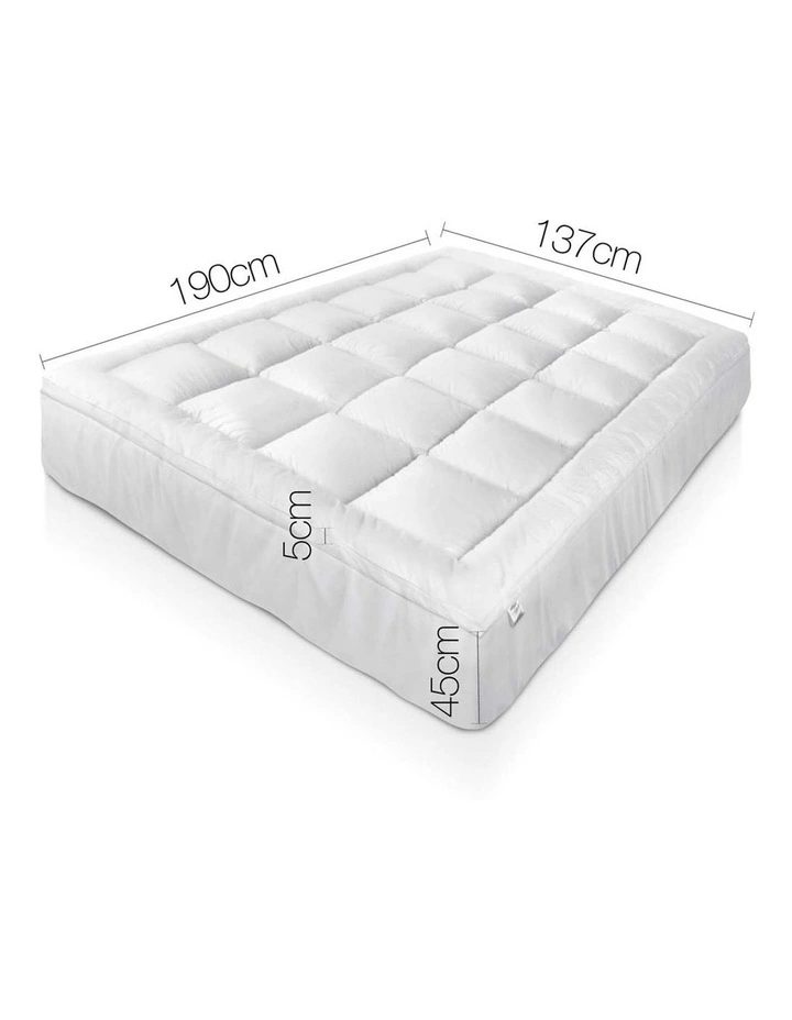 Giselle Bedding Double Size Bamboo Matress Topper 4 Giselle Bedding Double Size Bamboo Matress Topper - Image 2