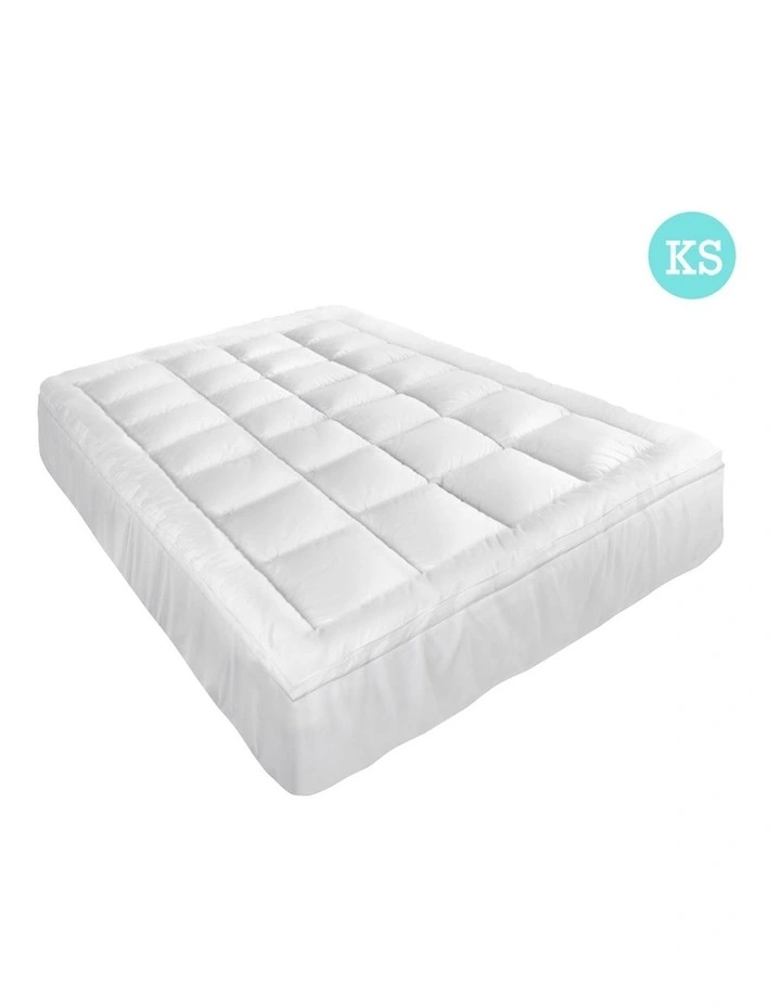 Giselle Bedding King Single Size Memory Resistant Mattress Topper 3 Giselle Bedding King Single Size Memory Resistant Mattress Topper