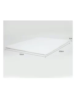 Laura Hill High Density 5cm Mattress Foam Topper Queen -Sheridan Shop unnamed file 1091