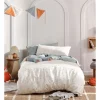 Linen House Kids Smiles All Round Quilt Cover Set In Sugar/Smoke -Sheridan Shop unnamed file 1227