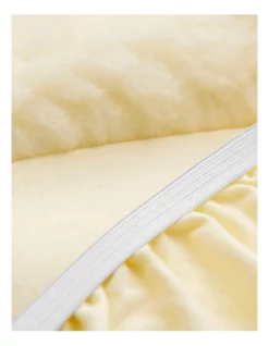 MiniJumbuk Baby Wool Mattress Topper Cot White -Sheridan Shop unnamed file 1260