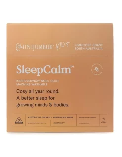 MiniJumbuk SleepCalm Kids Everyday Wool Quilt