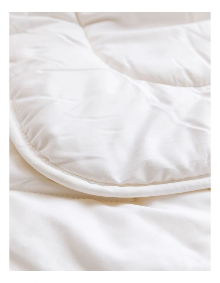 MiniJumbuk Baby Wool Quilt Cot White 5 MiniJumbuk Baby Wool Quilt Cot White - Image 3