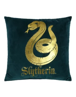 Harry Potter Slytherin Square Cushion Green