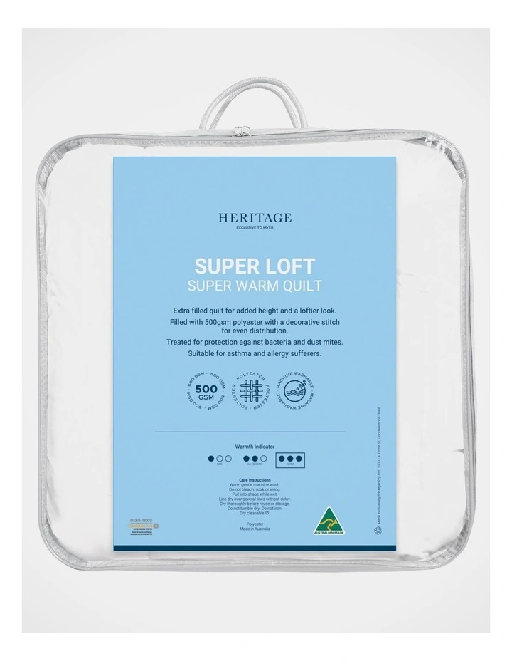 Heritage Super Loft Quilt 3 Heritage Super Loft Quilt