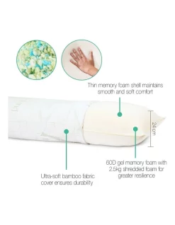 Giselle Bedding Full Body Memory Foam Pillow -Sheridan Shop unnamed file 322