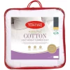 Tontine Natural Cotton Quilt White
