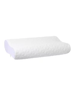 SleepMaker Fusion Gel Memory Foam Contour Profile White -Sheridan Shop unnamed file 364