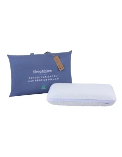 SleepMaker Fusion Gel Memory Foam High Profile White