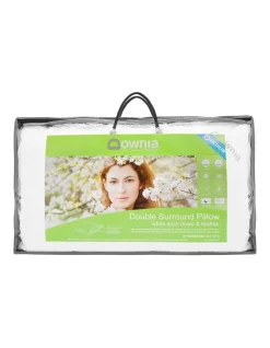 Downia Double Down Surround Pillow 2 Pack