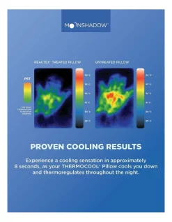 Moonshadow THERMOCOOL Back Sleeper Pillow In White -Sheridan Shop unnamed file 532