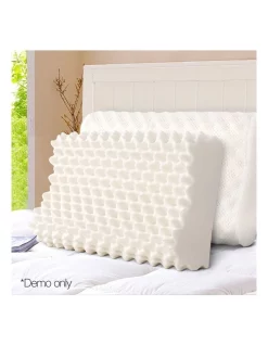 Giselle Bedding Set Of 2 Natural Latex Pillows -Sheridan Shop unnamed file 559