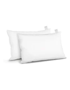 Giselle Bedding Duck Feather Down Twin Pack Pillow