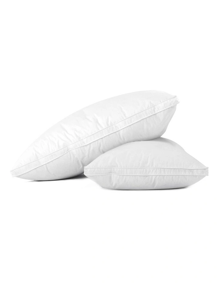 Giselle Bedding Duck Feather Down Twin Pack Pillow 6 Giselle Bedding Duck Feather Down Twin Pack Pillow - Image 4