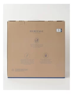 Heritage 85/15 Goose Down & Feather Quilt White -Sheridan Shop unnamed file 58