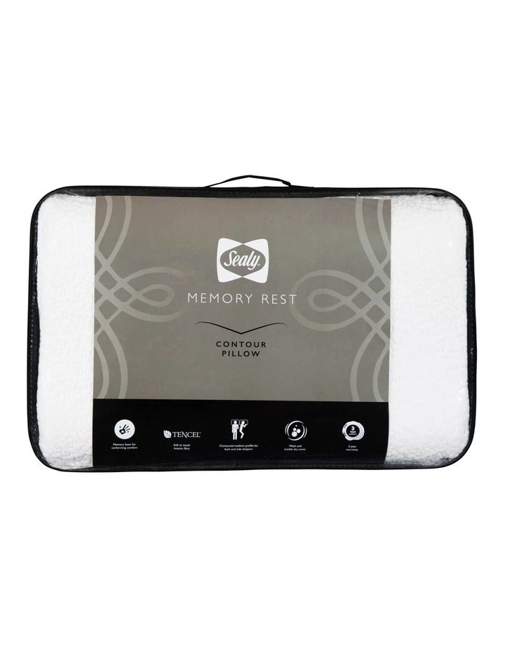 Sealy Contour Memory Rest Memory Foam Pillow 3 Sealy Contour Memory Rest Memory Foam Pillow