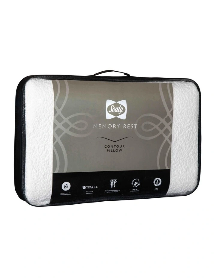 Sealy Contour Memory Rest Memory Foam Pillow 5 Sealy Contour Memory Rest Memory Foam Pillow - Image 3