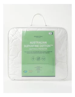 Heritage Australian Superfine Cotton Mattress Protector