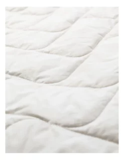 MiniJumbuk Sleep Cool Wool/Cotton Mattress Protector White -Sheridan Shop unnamed file 608