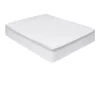 Giselle Bedding Single Size Waterproof Bamboo Mattress Protector In White