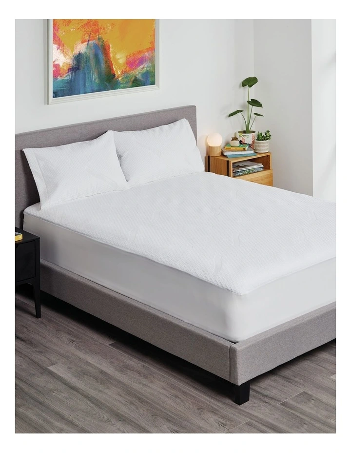 Protect-A-Bed Sensation Bamboo Jacquard Waterproof Mattress Protector 4 Protect-A-Bed Sensation Bamboo Jacquard Waterproof Mattress Protector - Image 2