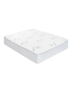 Giselle Bedding Bamboo Mattress Protector Double