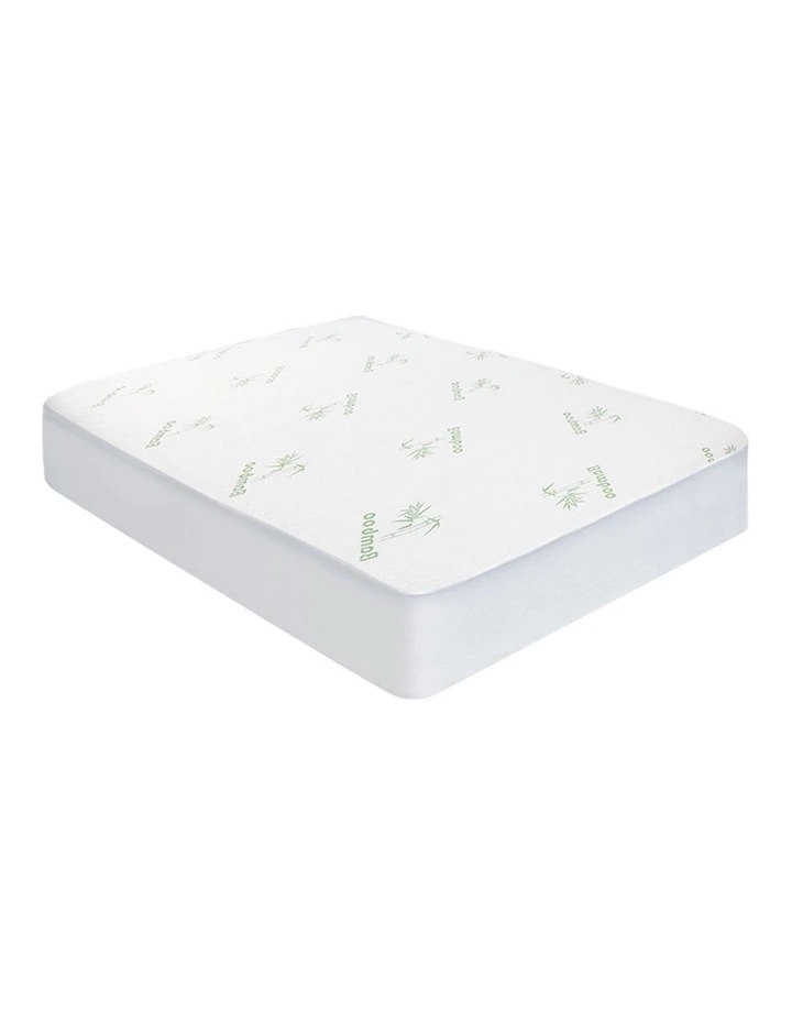Giselle Bedding Bamboo Mattress Protector Queen 3 Giselle Bedding Bamboo Mattress Protector Queen