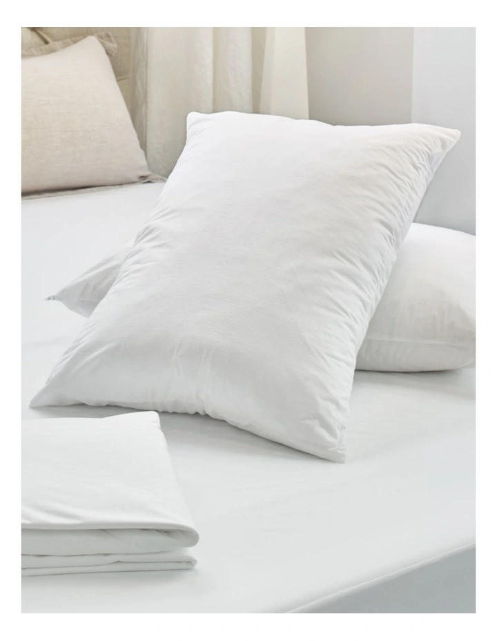 Protect-A-Bed Halcyon Bamboo Jersey Waterproof Fitted King Pillow Protector 4 Protect-A-Bed Halcyon Bamboo Jersey Waterproof Fitted King Pillow Protector - Image 2